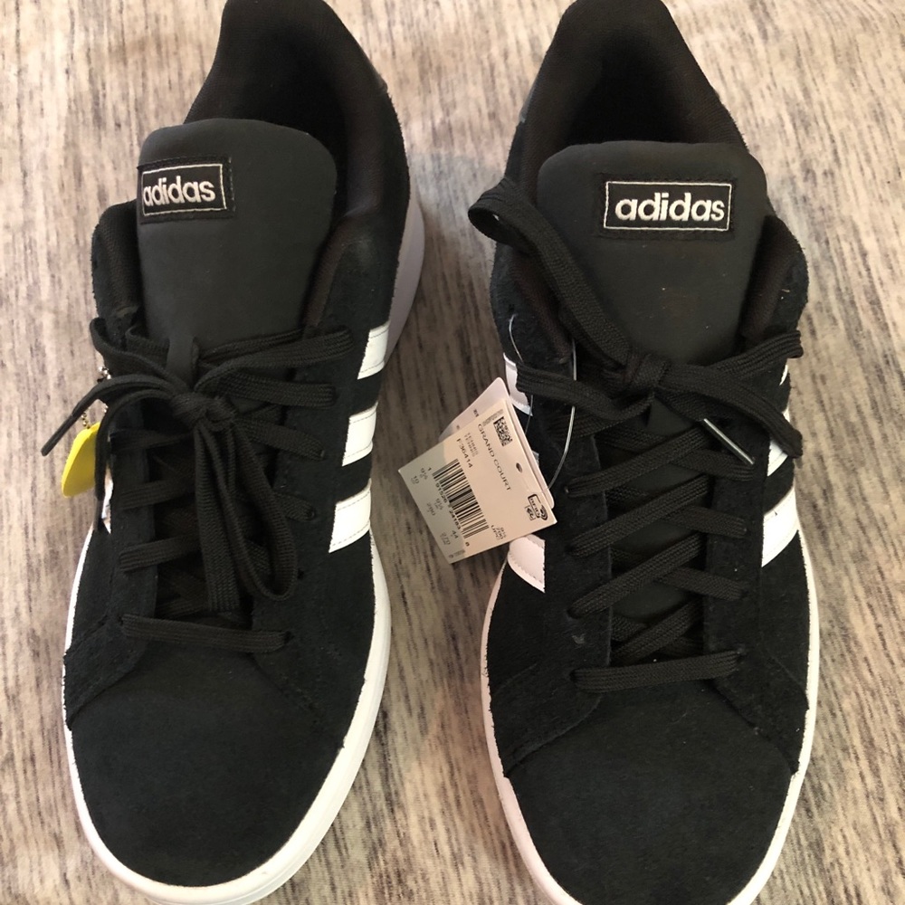 Black shell toe addidas